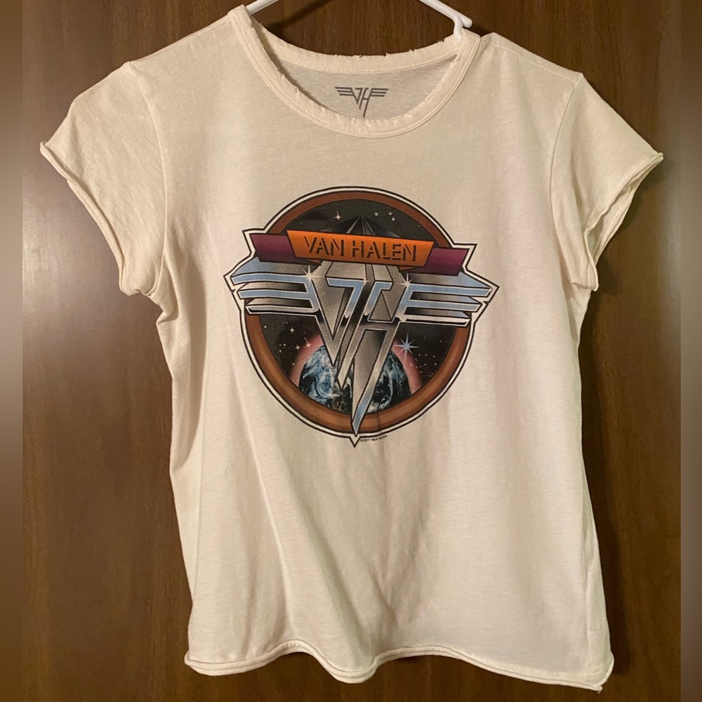 Van Halen Cropped Tee